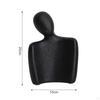 Abstract Character Ornament, Couples Sculptures Affectionate Embrace Statue for TV Stand