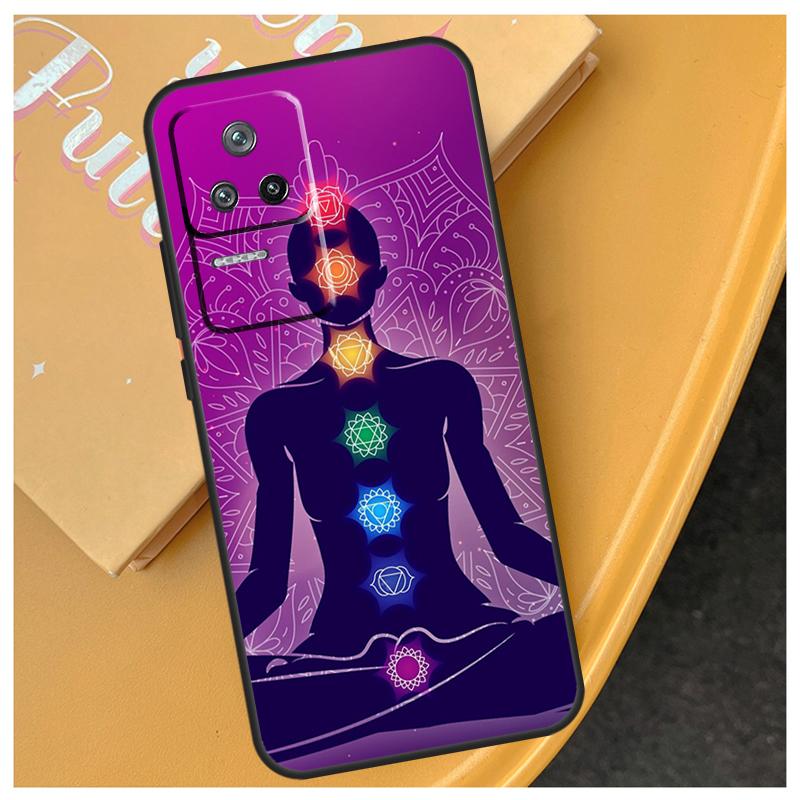 

Mandala Chakra Yoga Funda For Xiaomi 17 Pro Max 13T 14T 15T 14 15 Ultra POCO X7 X5 X6 F5 F6 F7 Pro F8 Ultra Case Xiaomi 17