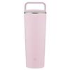 Zojirushi Water Bottle Carry Tumbler 400ml Portable Handle Dishwasher Safe Seamless Lid Only 2 Cleaning Points Powdery Pink SX-JS40-PM