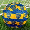 Boca Juniors Indoor Soccer Ball Size 5 Colorful All Ages Machine Stitched PVC Competition Ready Durable High-Bounce
