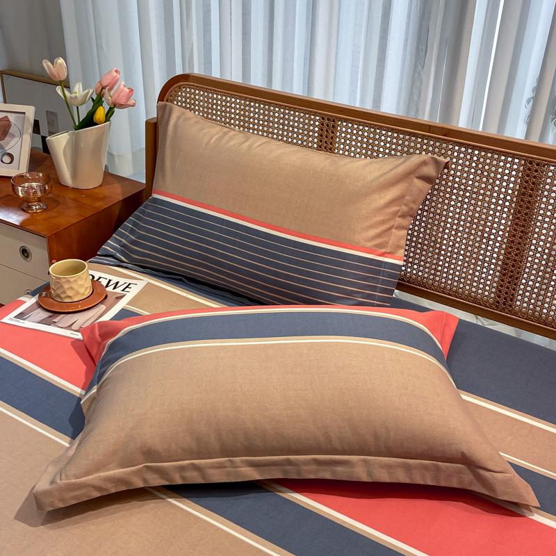 2pcs Printed Pillows Cover 100% Cotton Pillowslip capa de almofada Rectangle Pillowcase 48x74cm Cushion Covers Home Pillow Cases