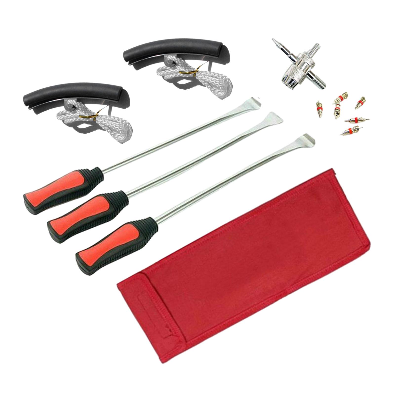 

Рычаг для велосипедных шин, ложка для шин, инструмент для замены железа, рычаги для шин мотоцикла, защита для обода, инструмент для замены шин A чёрный