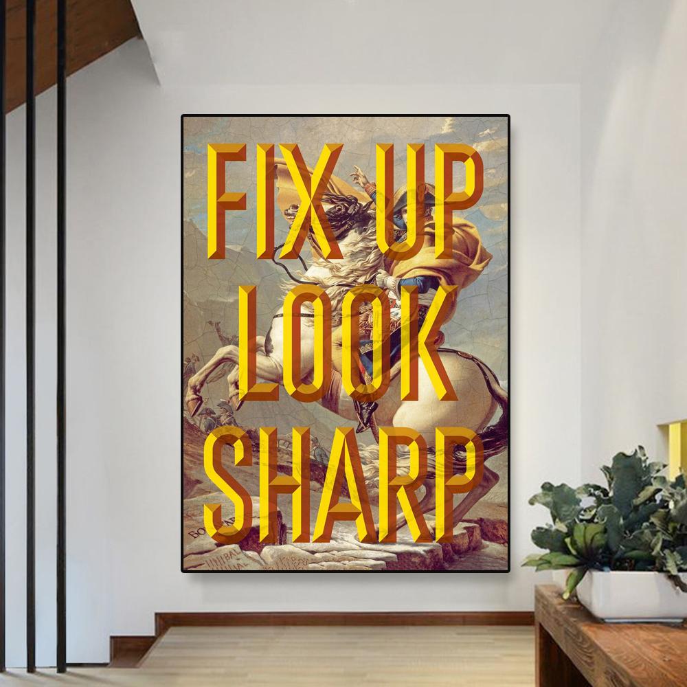 

Таємна вечеря Настінне мистецтво Графіті Друк Приємного апетиту Вінтажний плакат Змінене настінне мистецтво Картина на полотні Картина Домашній кухонний декор 21x30 No Frame