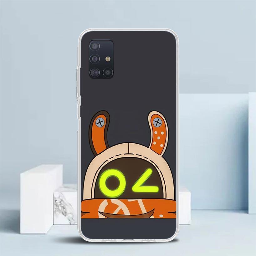 Zenless Zone Zero ZZZ Bangboo Soft Cover for Samsung Galaxy A12 A22 A32 A52 A72 A02S Phone Case Note 20 Ultra 10 S10 Plus A51 A7