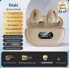 Q80 Bone Conduction Clip-on Bluetooth Earbuds - HD Display, Long Battery Life, Comfortable Fit, High-Quality Sound.