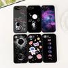 Cover for Motorola Moto G55 G45 G75 G85 G35 Edge 50 30 Fusion 40 NEO Ultra Pro Casing Phone Case Moon Astronaut Stars Art
