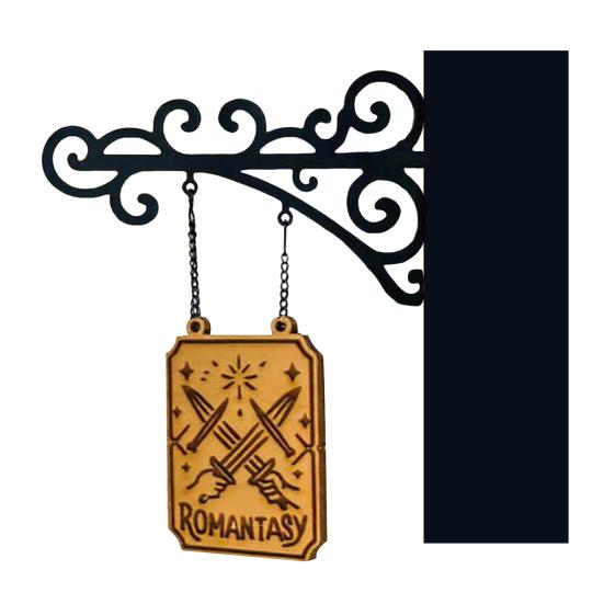 Book Nook Shelf Signs Halloween Themed Genre Labels with Hanging Brackets Library Decor for Fantasy Romance Dark Academia Book