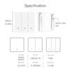 MOES Tuya ZigBee Scene Switch Wireless Push Button Controller Battery Powered Transmitter Smart Life App Automation 1/2/3 Gang