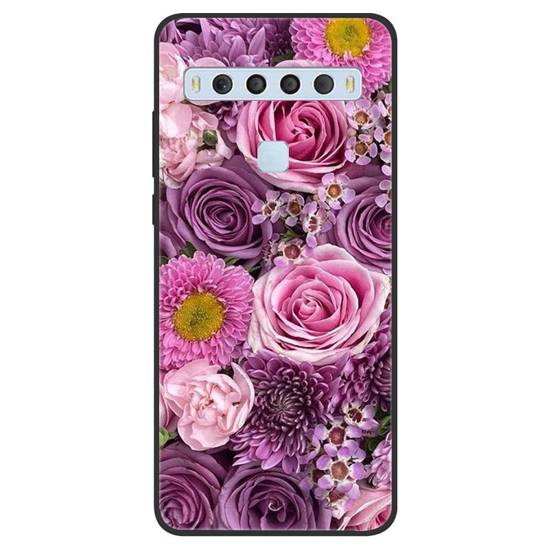 

Для чохла TCL 10L 10 Pro М яка силіконова задня кришка Для TCL 10L 10 Lite 5G UW 10Lite 10Pro 10 L Plus Чохол Coques Милий квітковий малюнок TCL 10 Lite