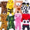 Flannel Pet Clothes Dog Cat Jumpsuits Soft Comfortable Winter Warm Costume for Small Medium Dogs Chihuahua Teddy Coats