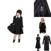 Wednesday Addams School Uniform Girls Kids Dress Cosplay Halloween Xmas Party