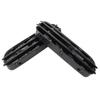 2Pcs Side Fender Air Flow Vent Grill Gloss Black Side Fender Vent Grill Modified Parts for BMW 5 Series M5 E39 E60 E61 1991-2010