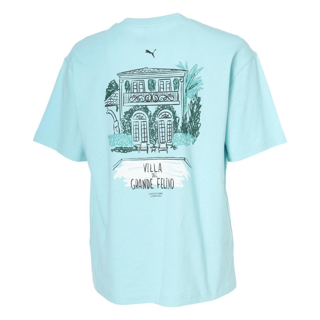 PUMA Graphics Villa Tee Safe Lake Men Short Sleeve T-Shirt