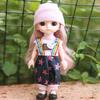 13 bewegliche Gelenke Mini-Mädchenpuppe mit Kleidung mit Kleidung Bewegliche Gelenke Mini-Mädchenpuppe Kinderspielzeug