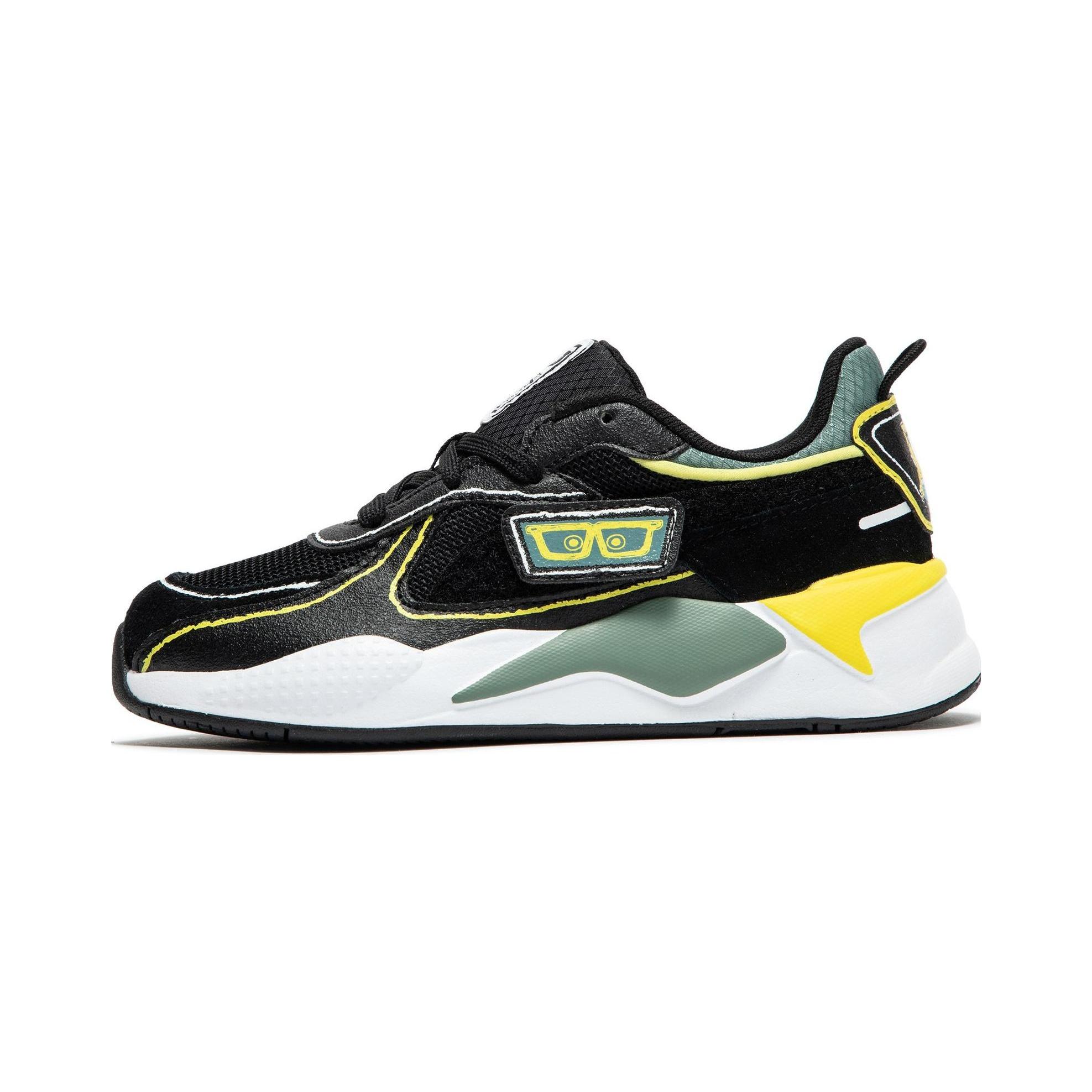 (PS) PUMA RS-X x SpongeBob SquarePants SpongeBob s Glasses Kids 393891-01 EU 32