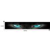 Blue Eye Graphic Decal Banner Sticker DIY Decoration For Car Front Windshield