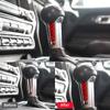 For Ford Mustang GT 2015-2021 Accessories Carbon Fiber Interior Car Gear Lever Both Sides Trim Cover Trim Sticker Decal Decor
