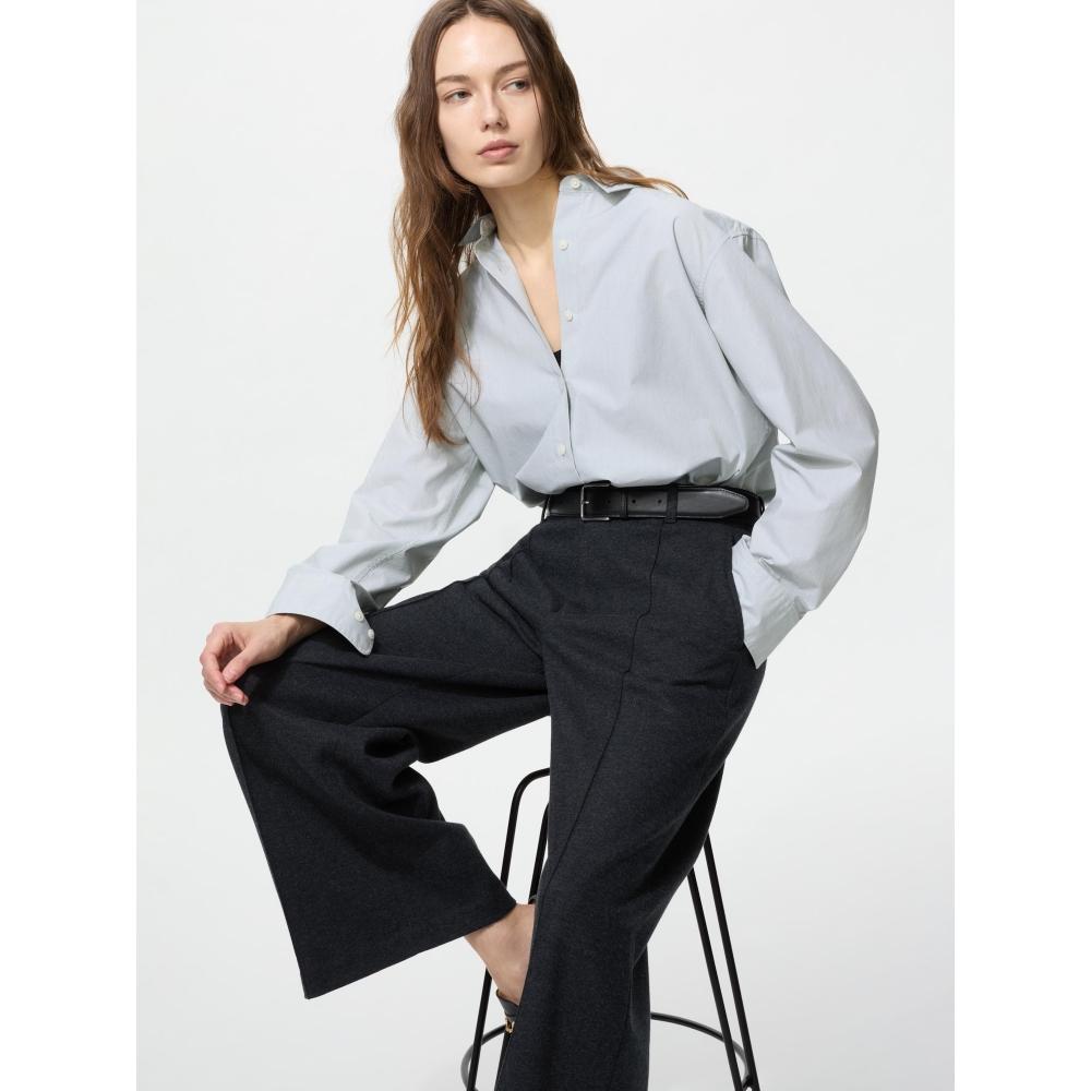 Uniqlo Brushed Jersey Wide Pants