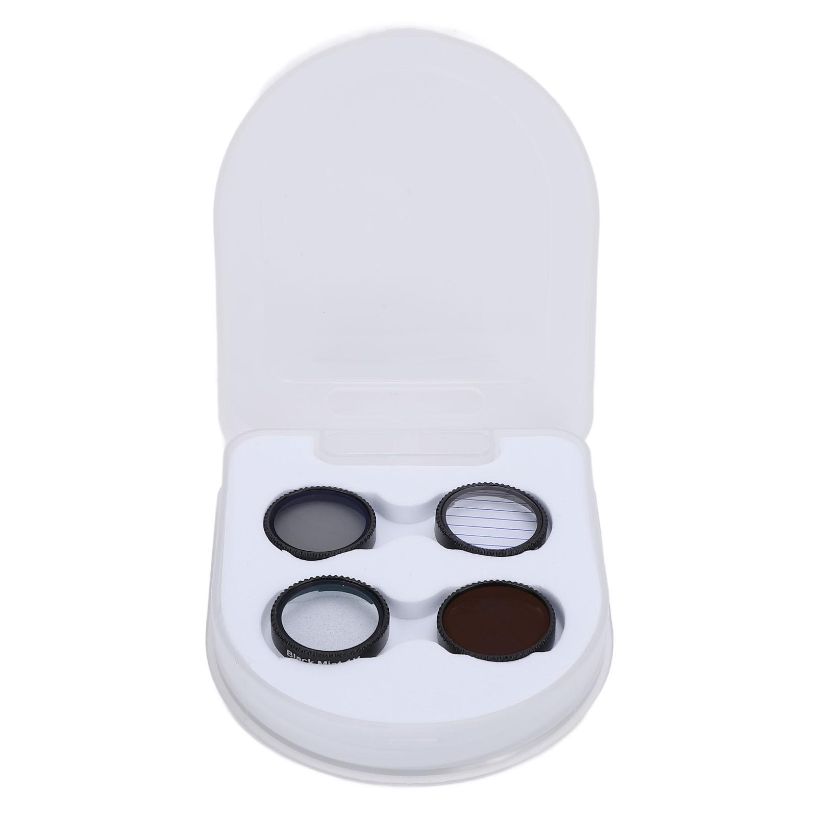 

Набор из 4 в 1 фильтров для объектива дрона для NEO Оптическое стекло ND8 CPL Синий луч Черная диффузия 14 фильтров