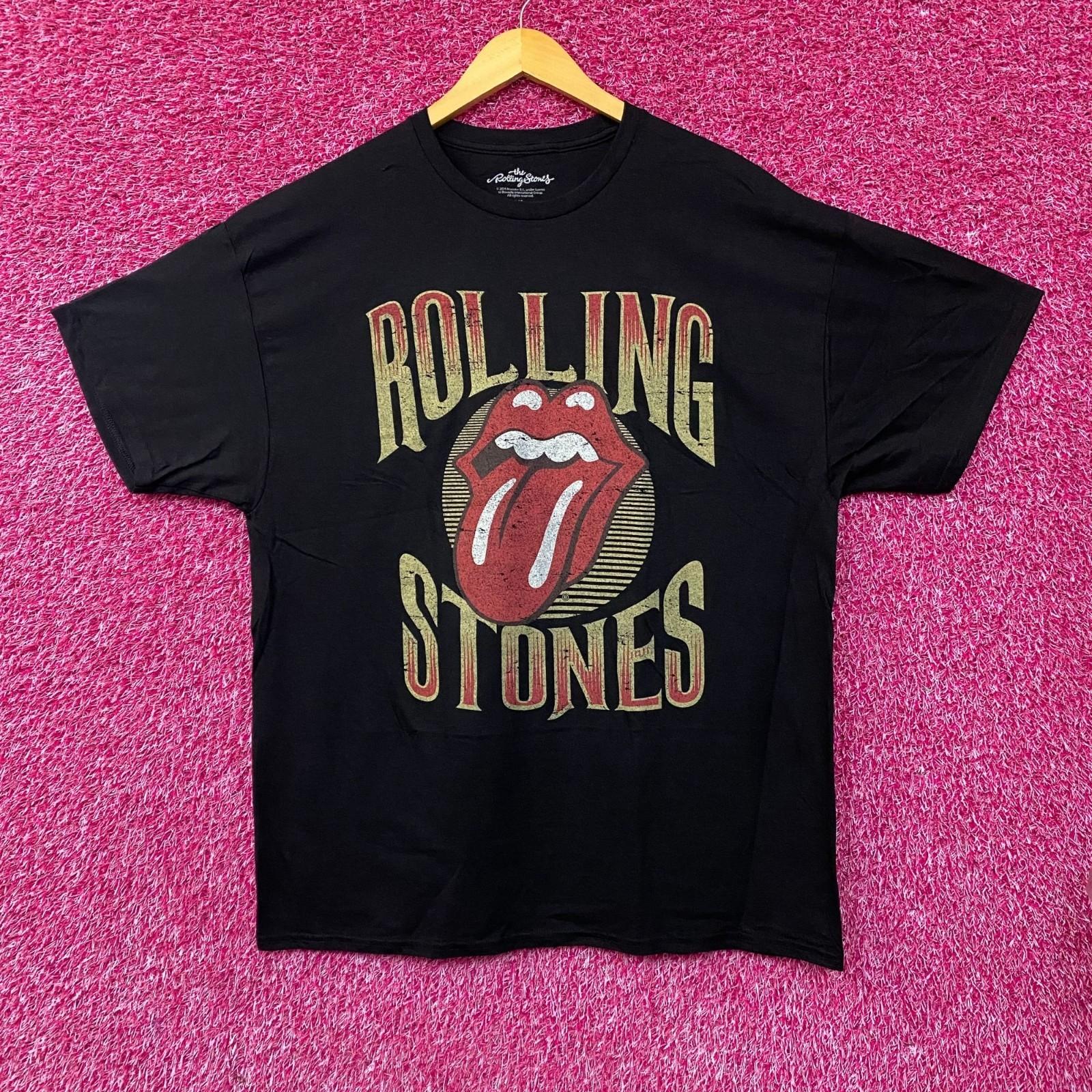 

TheRolling StonesHot Lips Vintage Style 100% Cotton T-shirt Mens Tees Top L