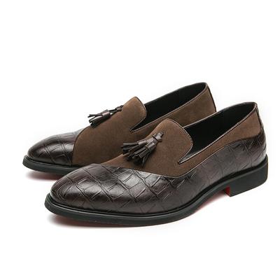 Leder-Loafer-Schuhe für Herren Echte Leder-Schuhe Große Größen Hohe Qualität Designer-Schuhe Formelle Schuhe Freizeit-Schuhe Business