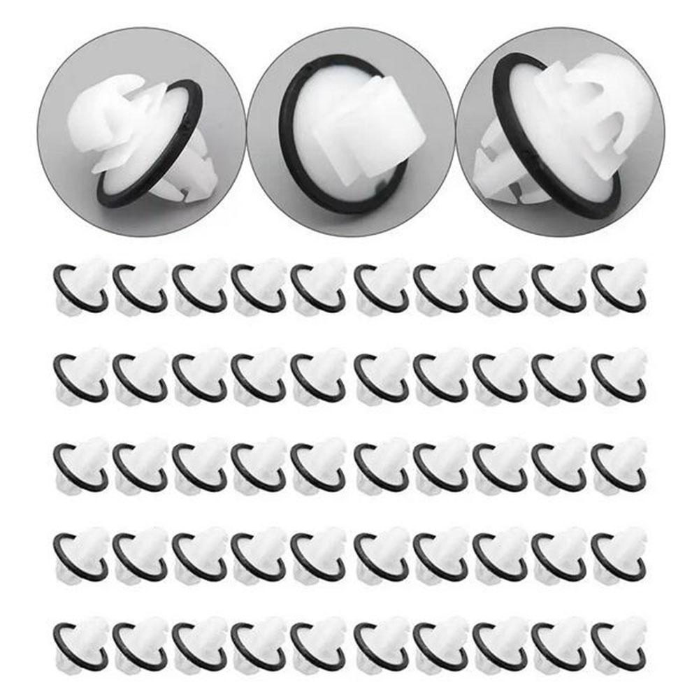 

50pcs A9109910000 Side Body Moulding Strip Trim Clips For Mercedes