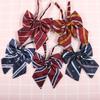 Jk Japanese Plaid Korean Version Of Collar Flower Graduate Female Collar Flower College Wind Streamer Jk Bow Shirt Accessories Sailor Suit