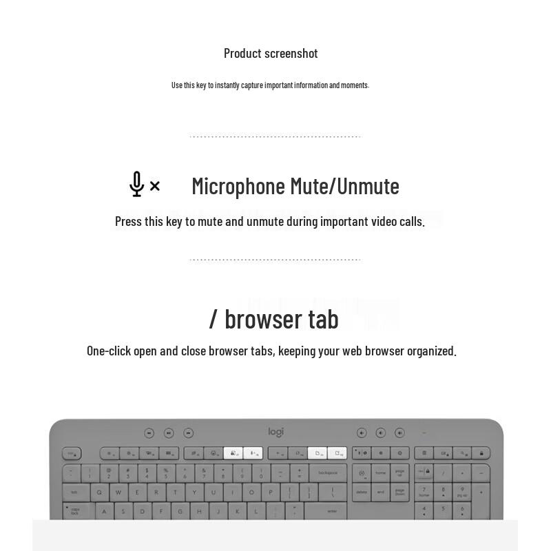 Logitech K650 Wireless Bluetooth Dual Mode Office Keyboard