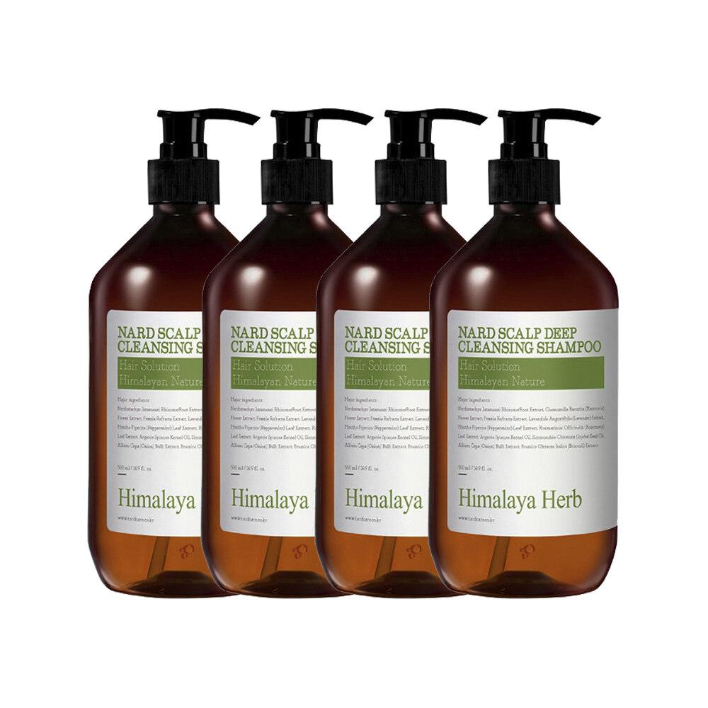 Himalayan Herbal Nard Scalp Shampoo 500ml x4