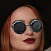 Movie Button Eyes Glasses Role Play Glasses Photo Props Halloween Glasses Detachable Party Glasses Cosplay Costume Movie Props