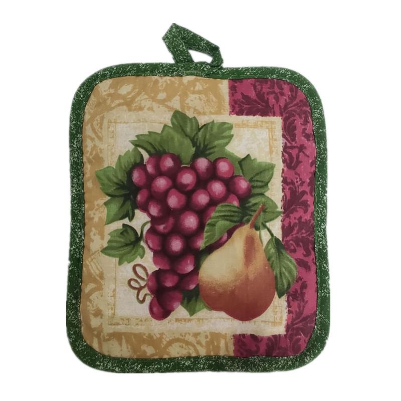 1Pc 17x22cm Rectangle Sewing Cotton Heat Resistant Pot Holder Pads Table Mat Placemat Kitchen Baking Tool