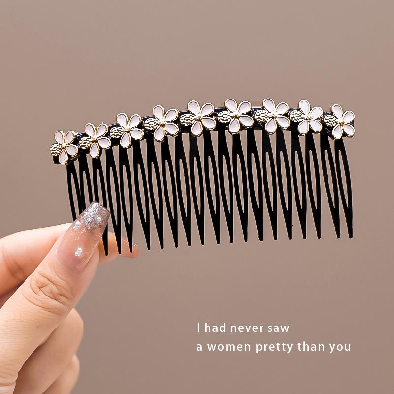 Stylish and Versatile Hair Clips for Women, Pearl Hair Combs for Wispy Hair, Bangs Clips, High-end Hair Accessories
