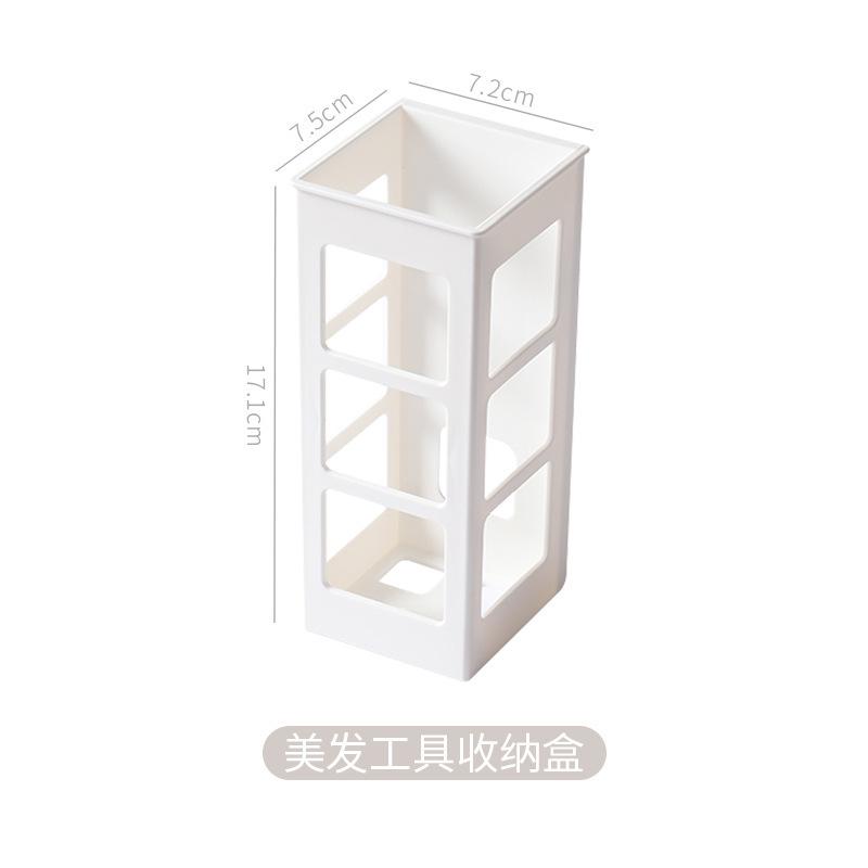 Wall Mounted Curling Iron Holder No Drill Hair Straightener Stand Bathroom Countertop Hair Styling Tool Organizer