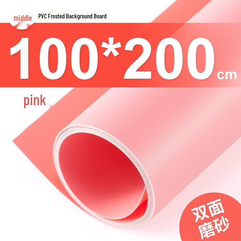 White Frosted PVC Photography Background Board - Waterproof Gray Reflective Cloth