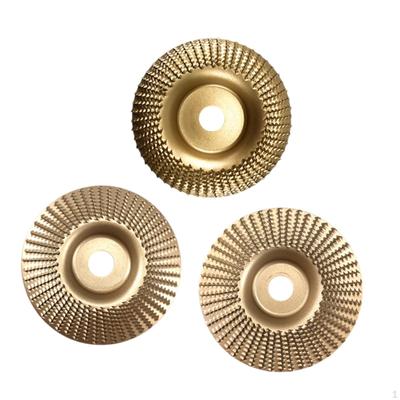 3 Pieces Angle Grinder Disc Flat Bevel ARC Grinding Rotary Tool Woodworking DIY for Floor
