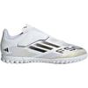 Adidas F50 Club Vel TF Stylish Comfortable Non-Slip Durable Low-Top Soccer Shoes Kids Soccer Shoes White JR1700