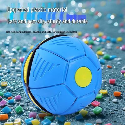 Magischer elastischer fliegender Scheibenball - Outdoor-Bestseller, fußgesteuertes verformbares Spielzeug für Kinder