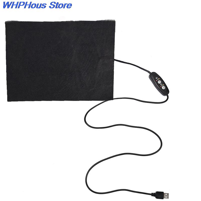 19 SIZE Carbon Fiber Heating Pad Mat Hand Feet Warmer USB Heating Film Electric Winter Infrared Fever Heat Mat Electric Warmer