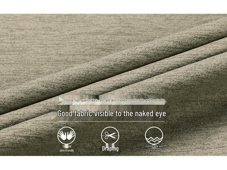 Summer Men's Casual Round Neck Short Sleeve T-Shirt: Middle-Aged Fashionable, Versatile, and Breathable