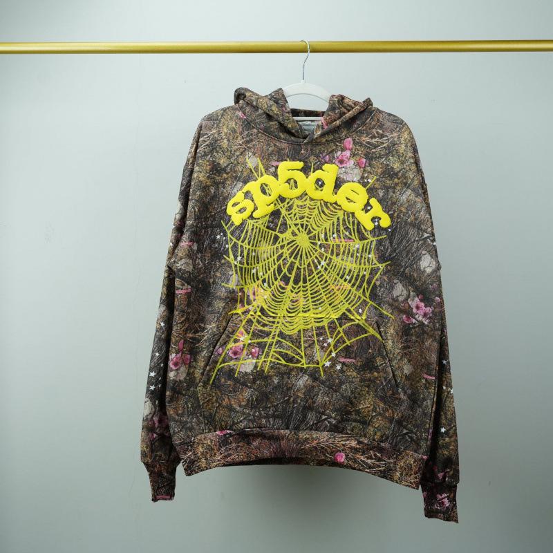 Spder555 Heavyweight 420G Fleece Hoodie - Trendy Velvet Design by Sp5de