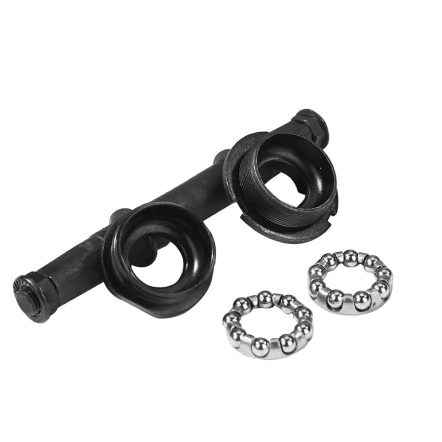 Square Hole Bottom Bracket with Cup and Cone Bearing Cage for Folding Bike