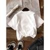 Kids Crewneck Short Sleeve T-Shirt, Cool Cute Black Cat Holding Mug Print Simple Trendy Summer Casual Tee