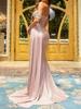 2024 Elegant Women's Prom Dress with Hot Stamping Floral Pattern and Fishtail Hem
