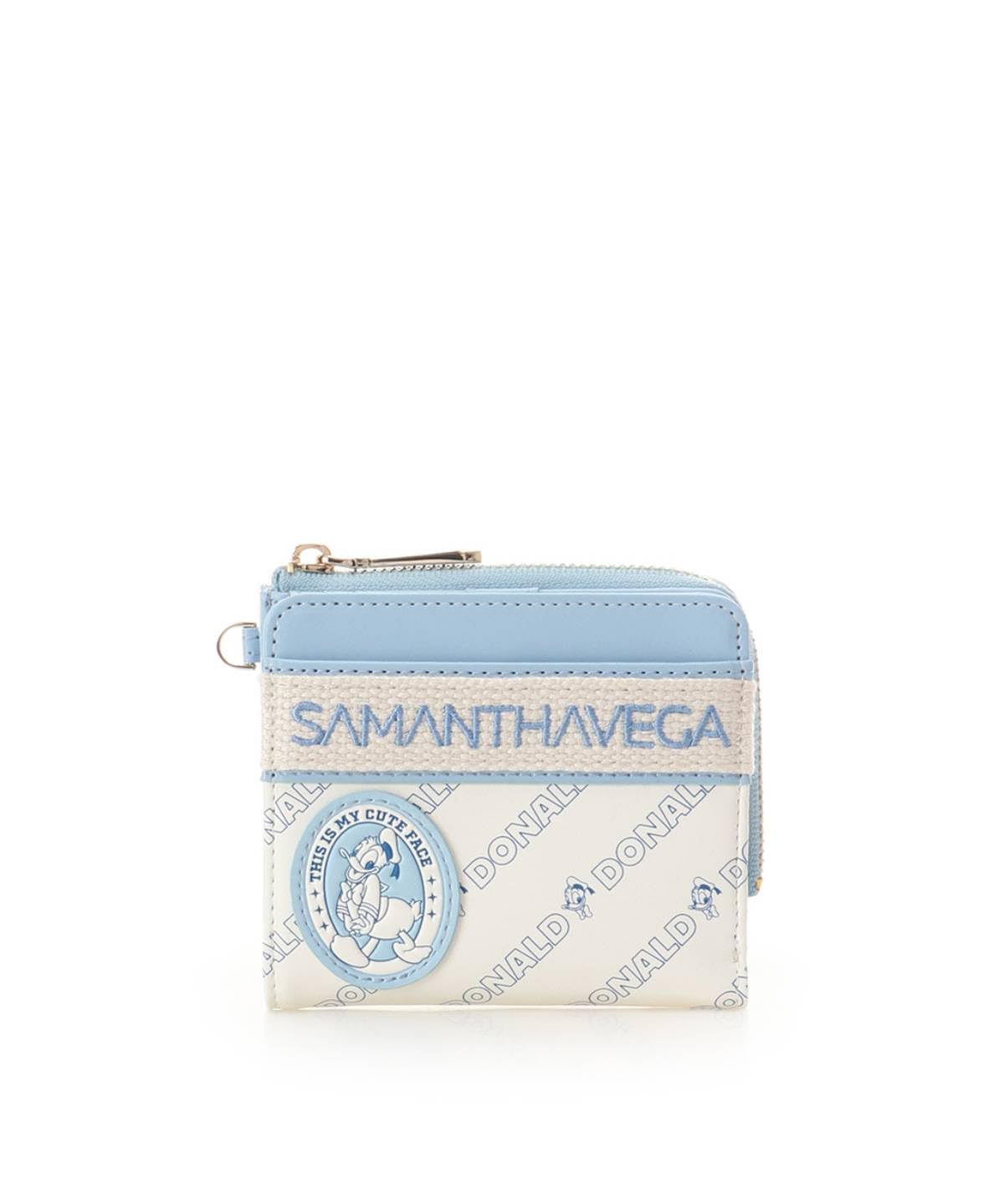 

Мышь складной кошелек Микки и друзья (Дональд Дак) светло-синий