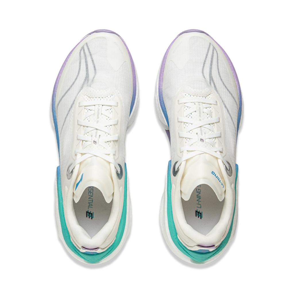 Li Ning Absolute Shadow 3 Essential Cotton Candy Technology Professional Speed Training Running Shoes Men Sneakers White ARRV003-14