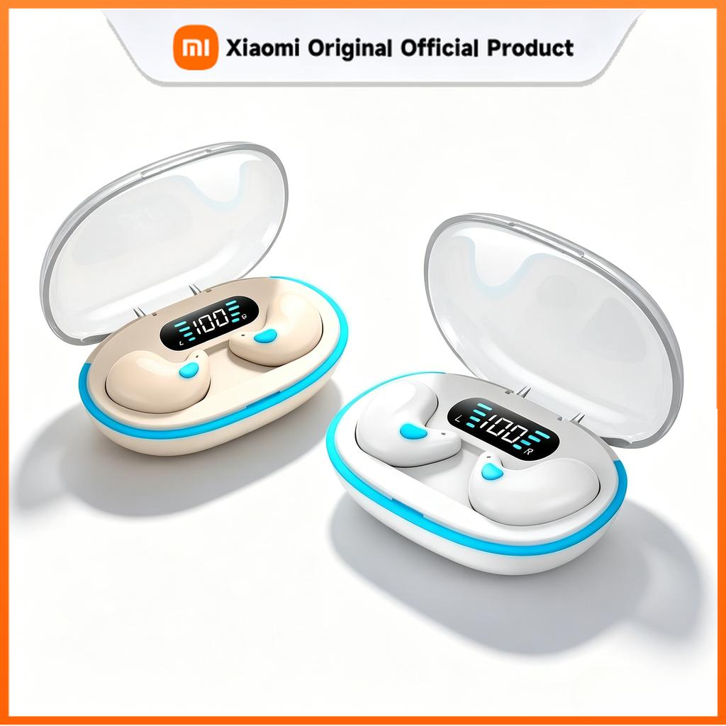 Xiaomi Ultra Mini Bluetooth 5.3 Sleep Earbuds Comfort Wireless Headphones for Side Sleepers Small Ears Portable In-Ear Audio Headset