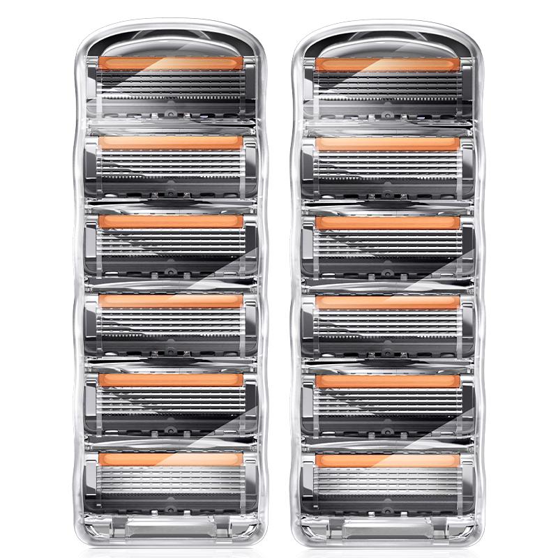 Compatible 5-Layer Razor Blades for Fusion 5 ProGlide