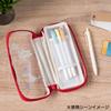 GreetingLife Flat Pencil TIDY Red Coco-chan Case, Flower, RYZ-966,