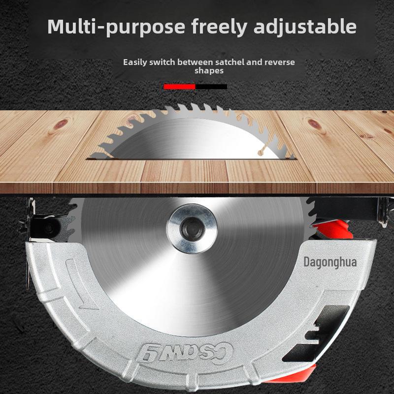 7-9 Inch Portable Electric Circular Saw for Woodworking & Home Decoration - Multi-Function Inverted Table Saw