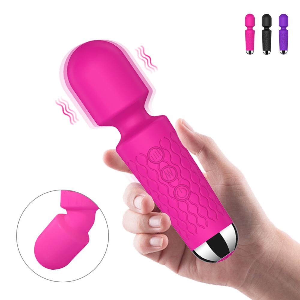 Powerful AV Vibrator 20 Speeds Magic Wand Clitoris Stimulator Sex Toys for Women G Spot Massager Adult Female Sex Erotic Product